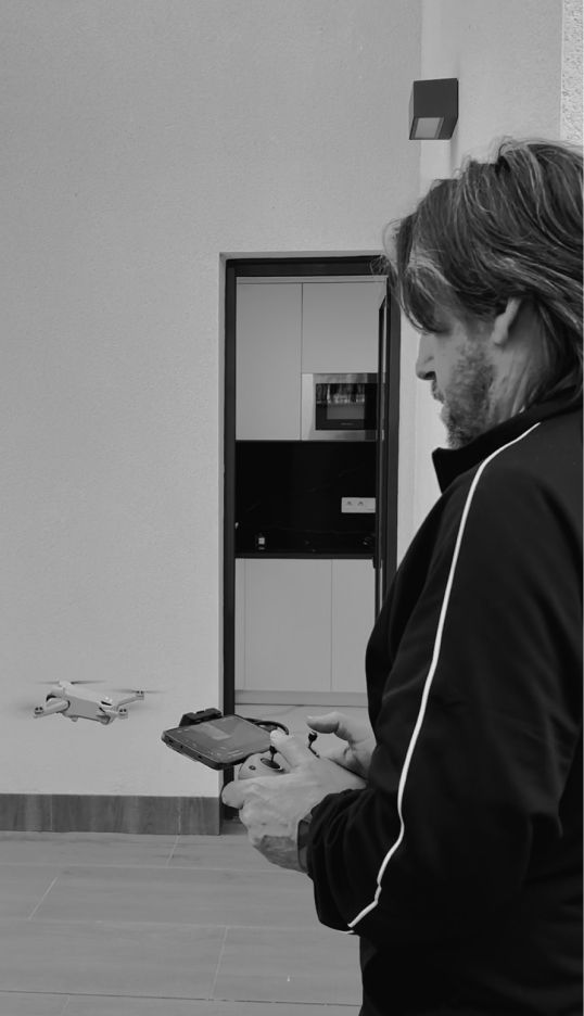 Grabación con dron DJI mini 3 Pro